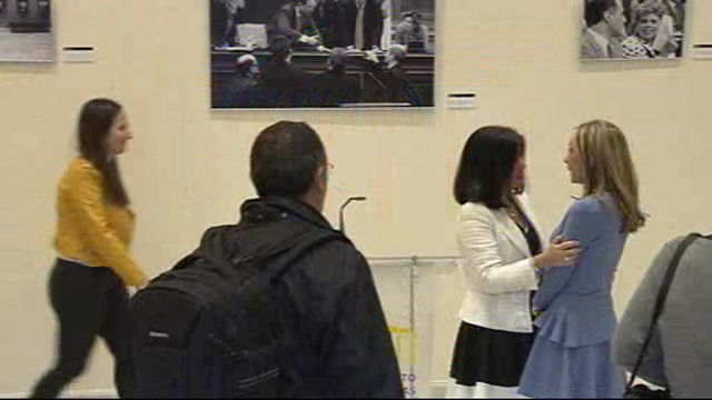 Inauguración de la Exposición de Don Trino Garriga Abreu "Gráficas de una vida parlamentaria"