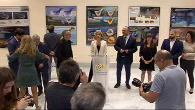 Inauguración de la exposición "Cambio climático en Canarias"