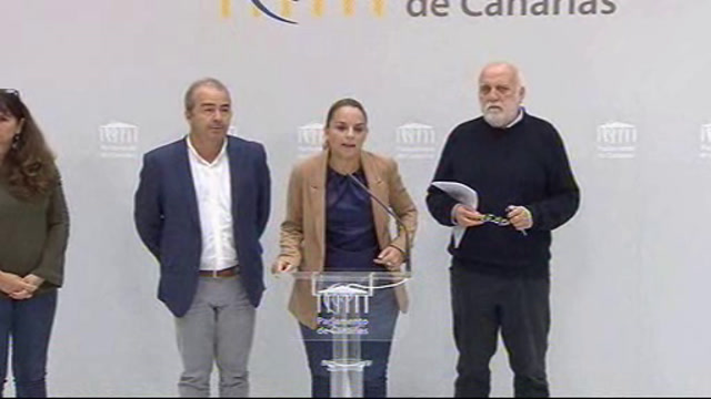 Rueda de prensa del Grupo Parlamentario Podemos sobre menores robados