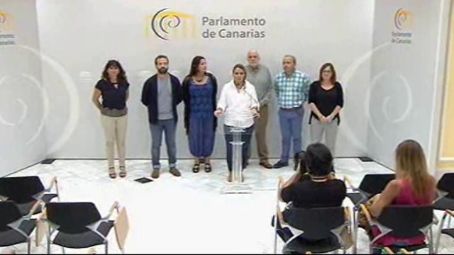 Rueda de Prensa del GP Podemos s/ actualidad política en Canarias