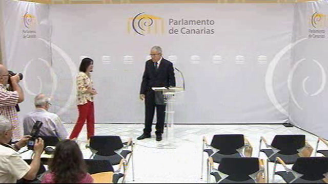 Presentación y rueda de prensa del Comisionado de Transparencia y Acceso a la Información Pública para presentar el informe anual