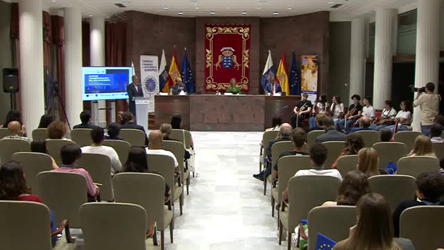 Acto conmemorativo del Día de Europa, organizado por el Consejo Canario del Movimiento Europeo y Europe Direct Canarias