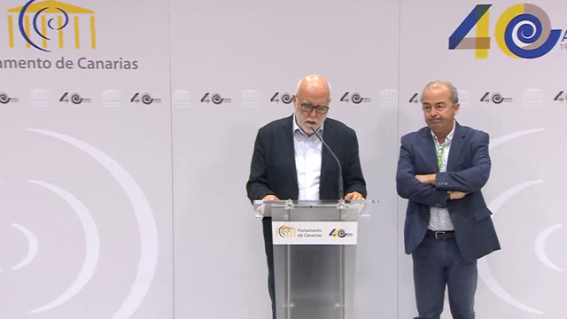 Rueda de prensa del GP Sí Podemos Canarias sobre análisis de diversos asuntos de actualidad