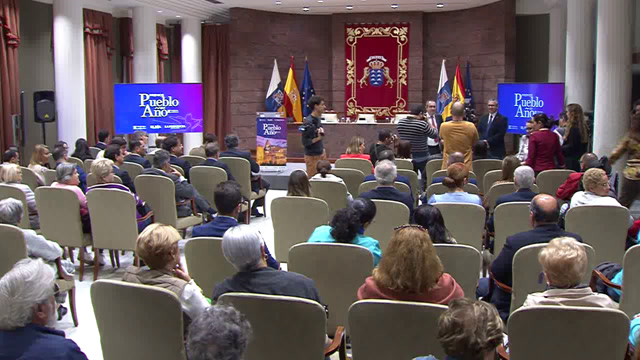 Entrega de los premios "Mejor pueblo del año de las islas Canarias"