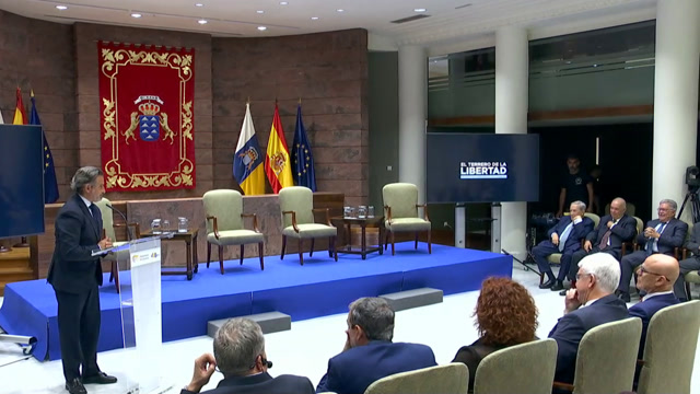 Presentación del documental "40 Años del Parlamento de Canarias"