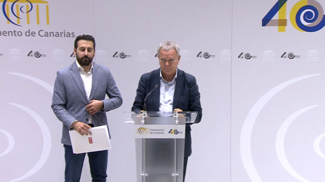 Rueda de prensa del GP Socialista Canario sobre presentación de la enmienda a la totalidad al proyecto de ley de presupuestos de Canarias 2024