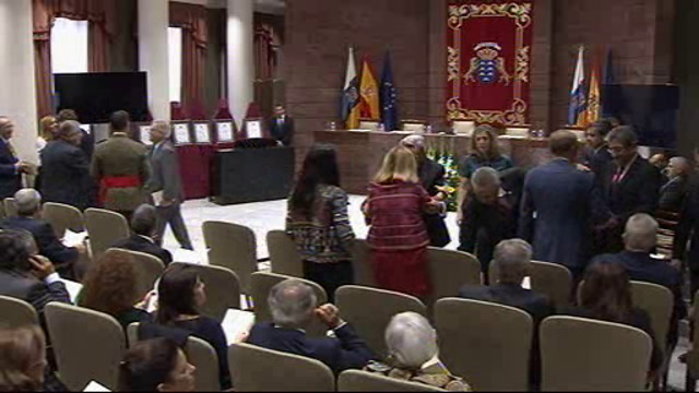 Acto institucional conmemorativo del XXXVIII aniversario de la Constitución Española